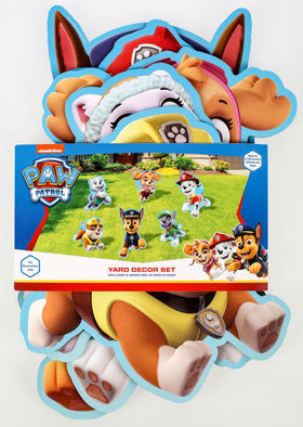 Seasons Paw Patrol yard sign Everest character playful outdoor surprise