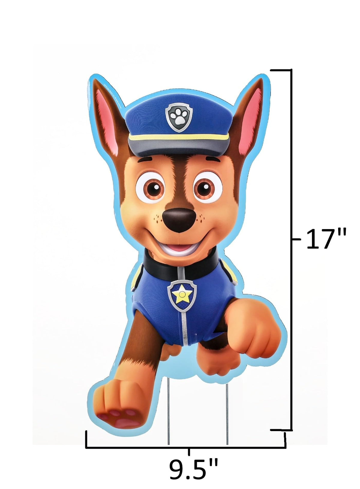 Seasons Paw Patrol yard sign Marshall character lawn celebration