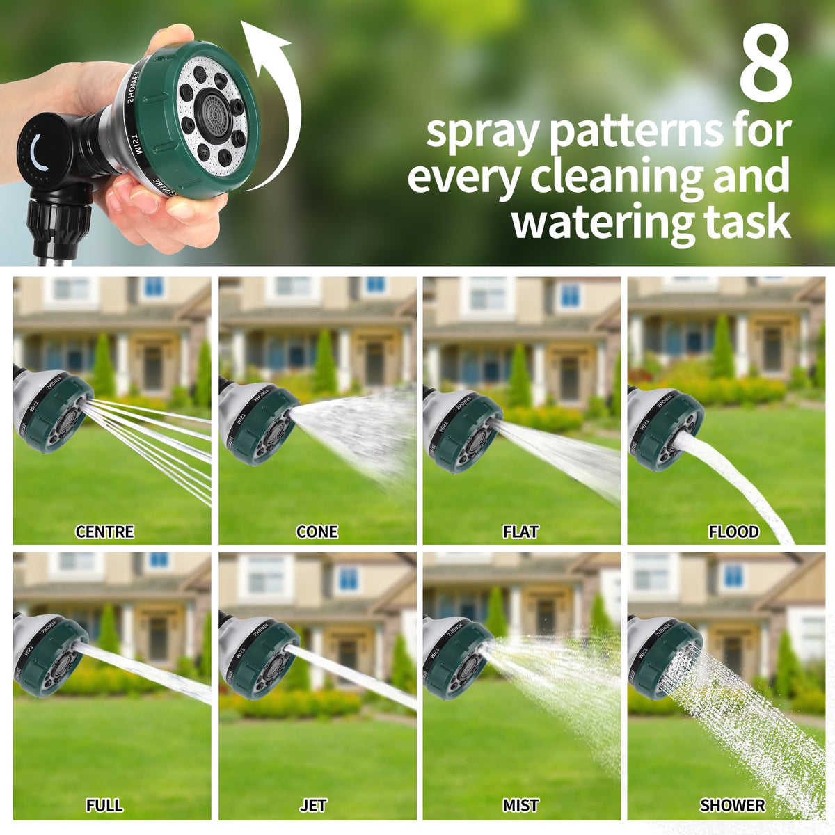 Seatern extended-reach wand helps reach hedges and planters without bending