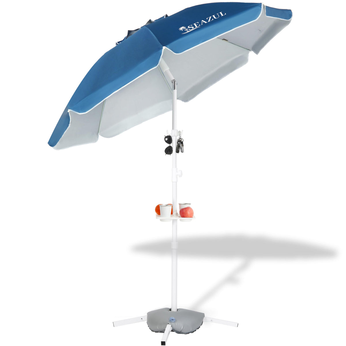 Seazul 6.5ft sun shade umbrella top offering broad shade for sunny days.
