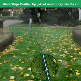Secbulk hose sprinkler action watering garden efficiently