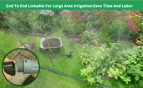 Secbulk irrigation hose supports efficient water distribution in dry spells.
