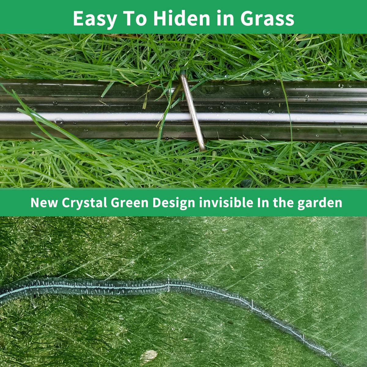 Secbulk three-tube design provides varied spray coverage across beds.