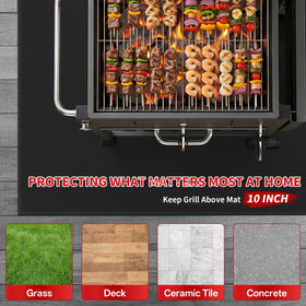 SecuCaptain easy-clean reusable mat simplifies post-cookout cleanup