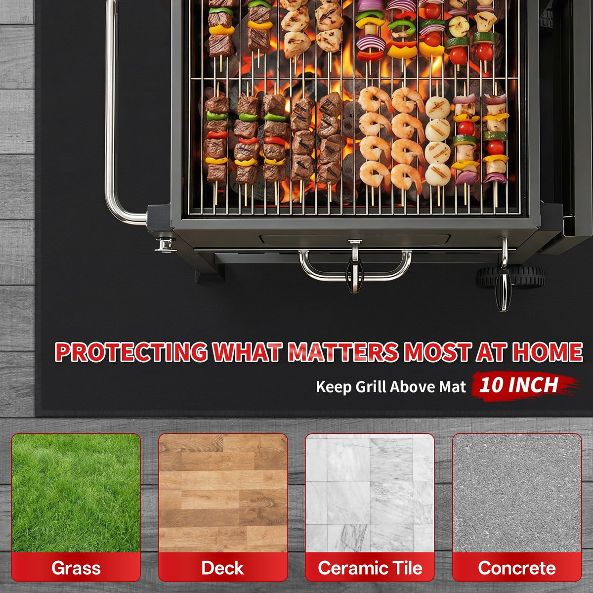 SecuCaptain foldable mat stores compactly when not in use.
