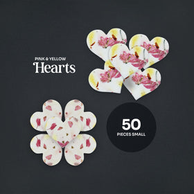 Seed Bloom writable heart seed paper for personalized messages.