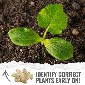Seed Needs Atlantic Giant seed illustration for oversized pumpkins