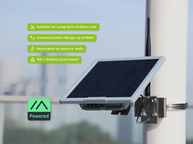 Seeed Studio SenseCAP P1-Pro rechargeable battery enabling continuous outdoor operation