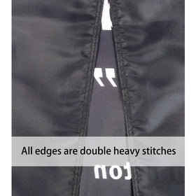 Seekamit durable polyester flag showing reinforced edges for long-lasting use