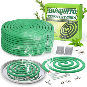 SEEKDIT 20-pack coils with holder for outdoor use with 15-foot coverage.
