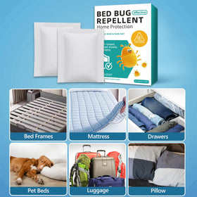 SEEKDIT travel-suitcases pouch blocks bed bugs during trips.