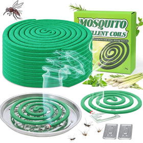 SEEKDIT mosquito coils outdoor setup deters pests during evening patio gatherings.