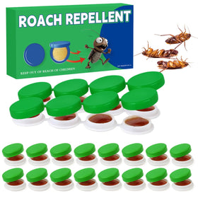SEEKDIT roach repellent pack under sink providing discreet protection.