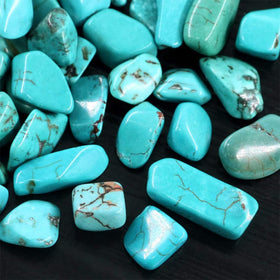SEEKUP small quartz stones decor fish tank turquoise for vibrant displays.