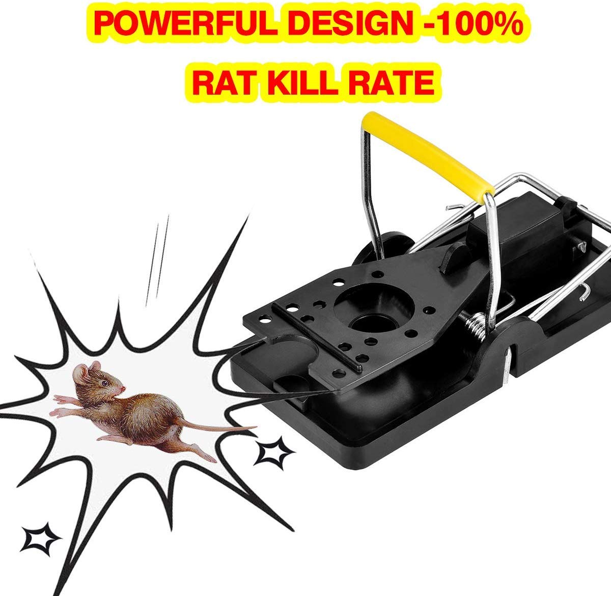 SEEPIS Mouse Trap easy setup minimizes finger handling during placement.