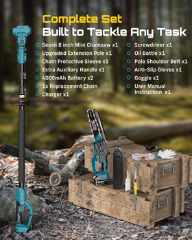 SEESII all-inclusive kit ready for immediate pruning projects