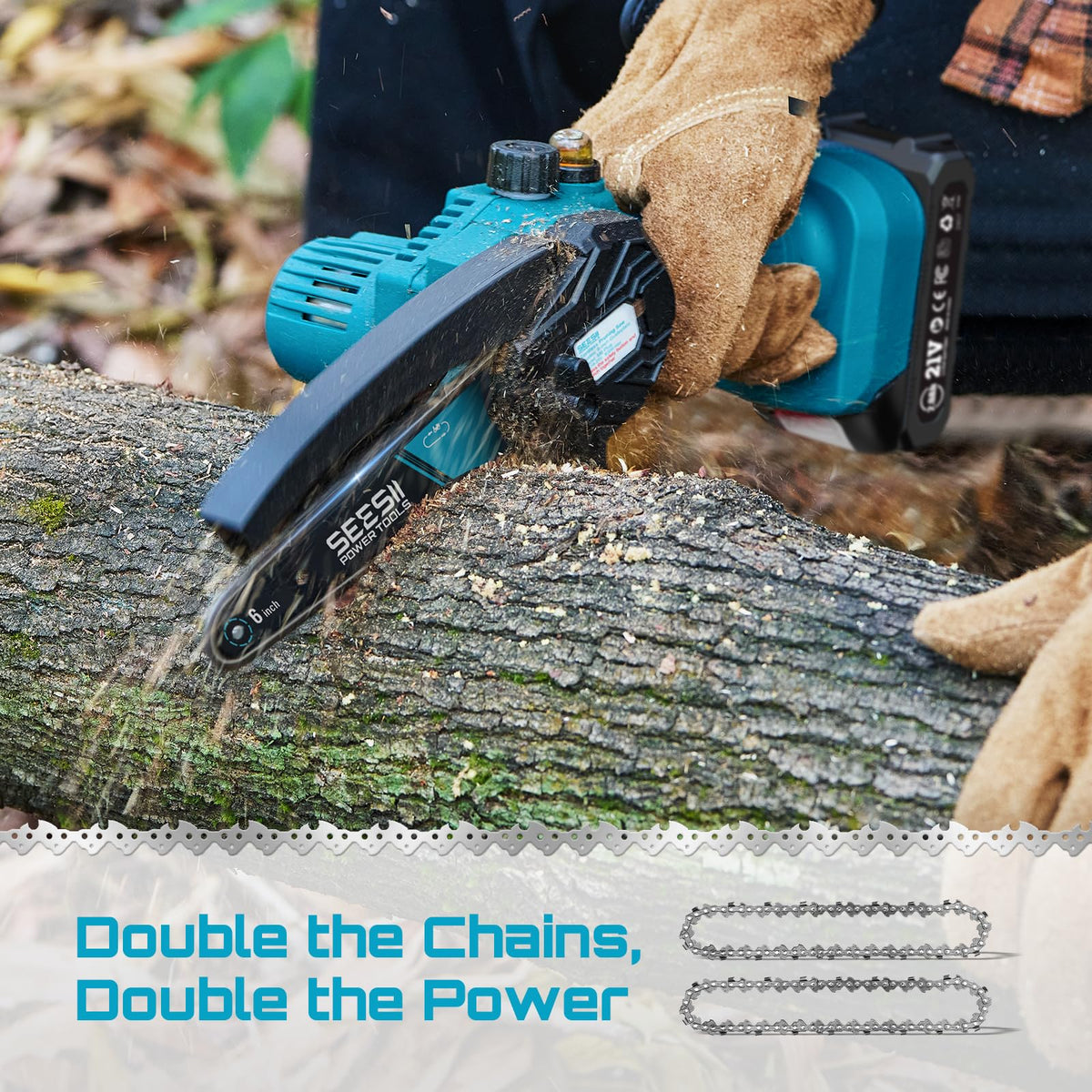 SEESII compact lightweight design eases handling for extended use
