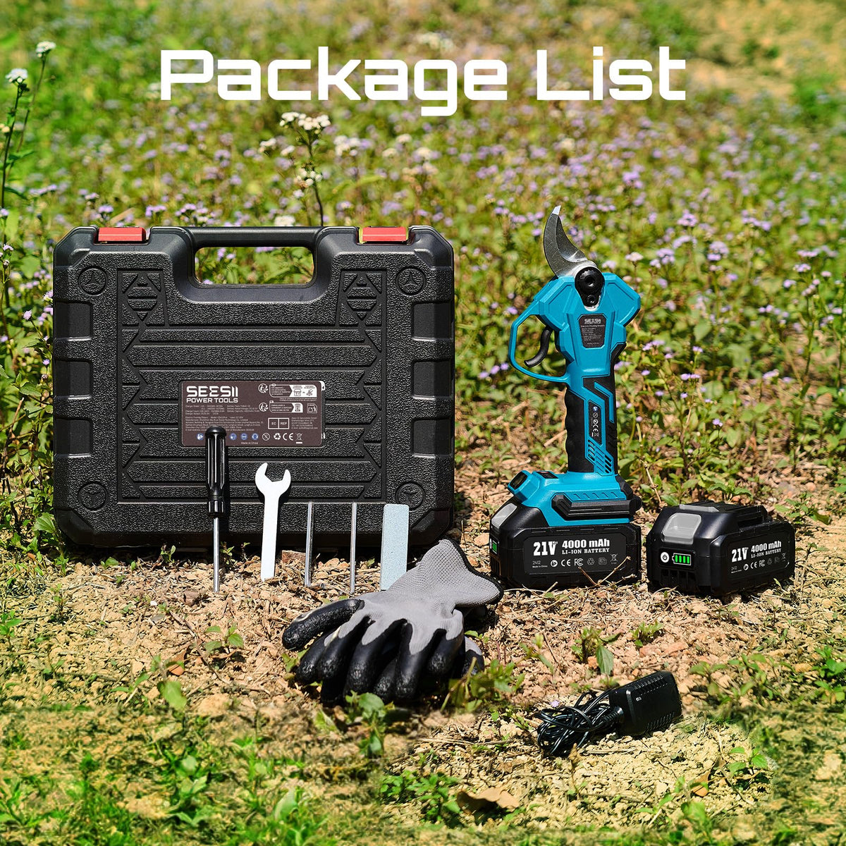 SEESII cordless pruning tool for trees and gardens