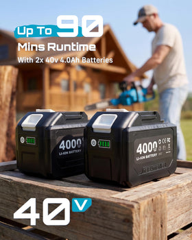 SEESII dual 4.0Ah battery pack powers long cordless sessions