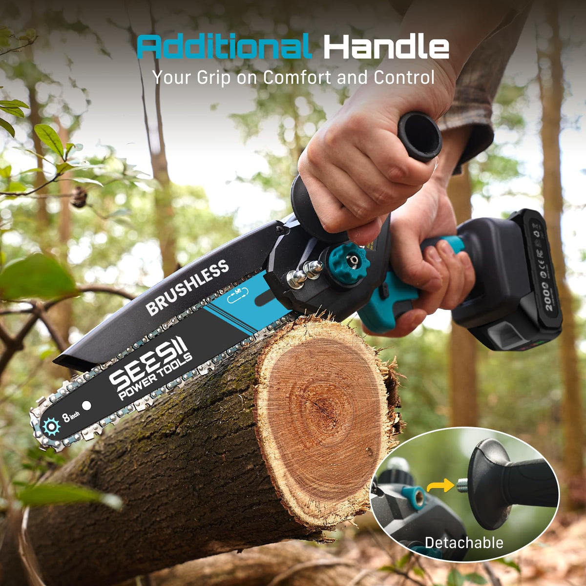 Seesii easy chain tension adjustment for optimal performance.