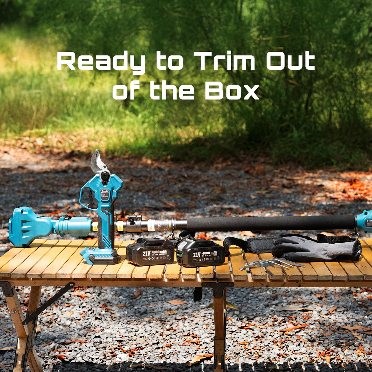 SEESII pruning shears storage case and accessories keep tools organized.