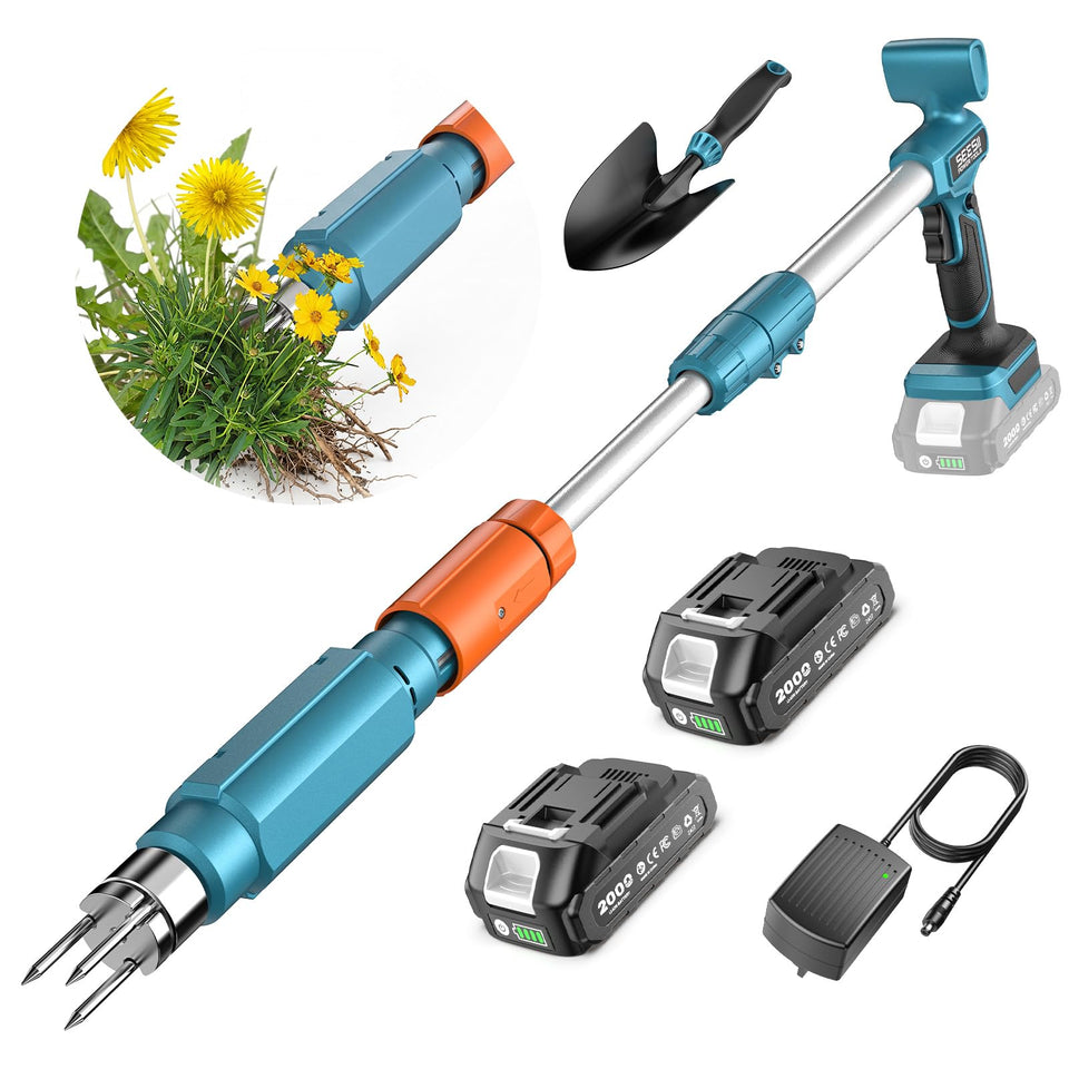 Seesii weed puller with stand-up design offering easier, back-friendly weeding