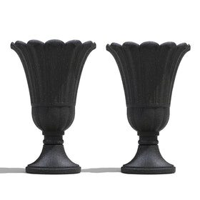 Seethmi tall planter is suitable for indoor and outdoor plant displays.