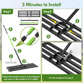 Seeutek four size options help match lawn dimensions
