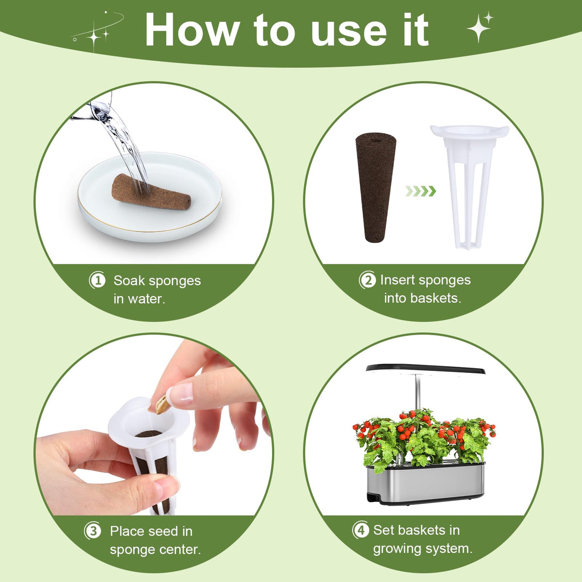 Seewaazee AeroGarden compatibility with seed pods