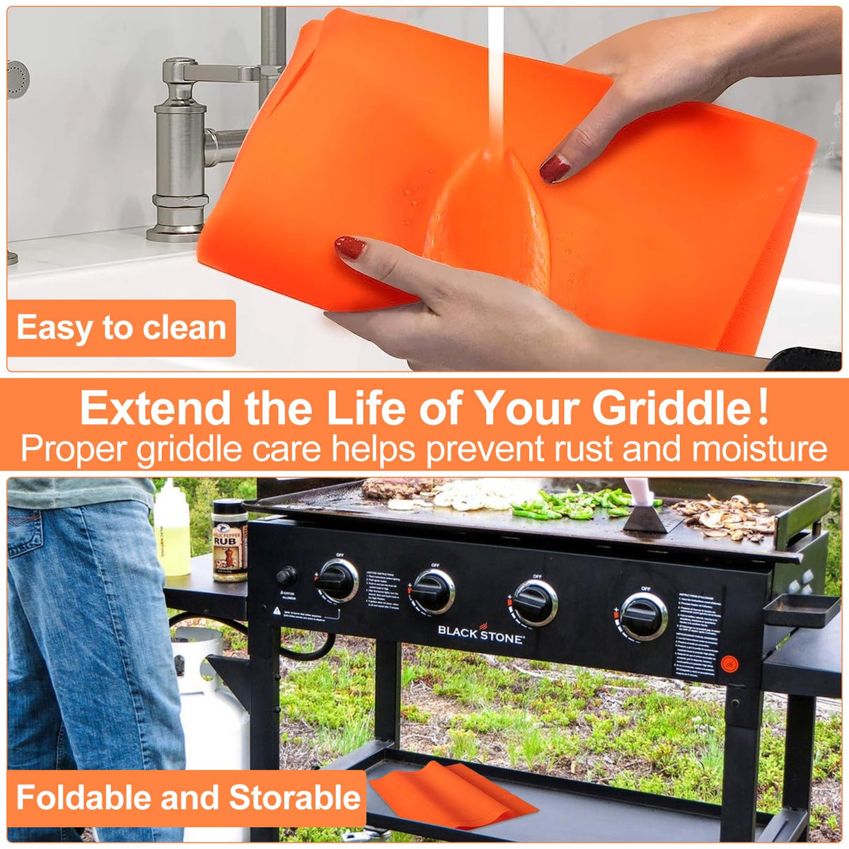 SEFONE all-season protection guards against leaves and debris on outdoor grills.