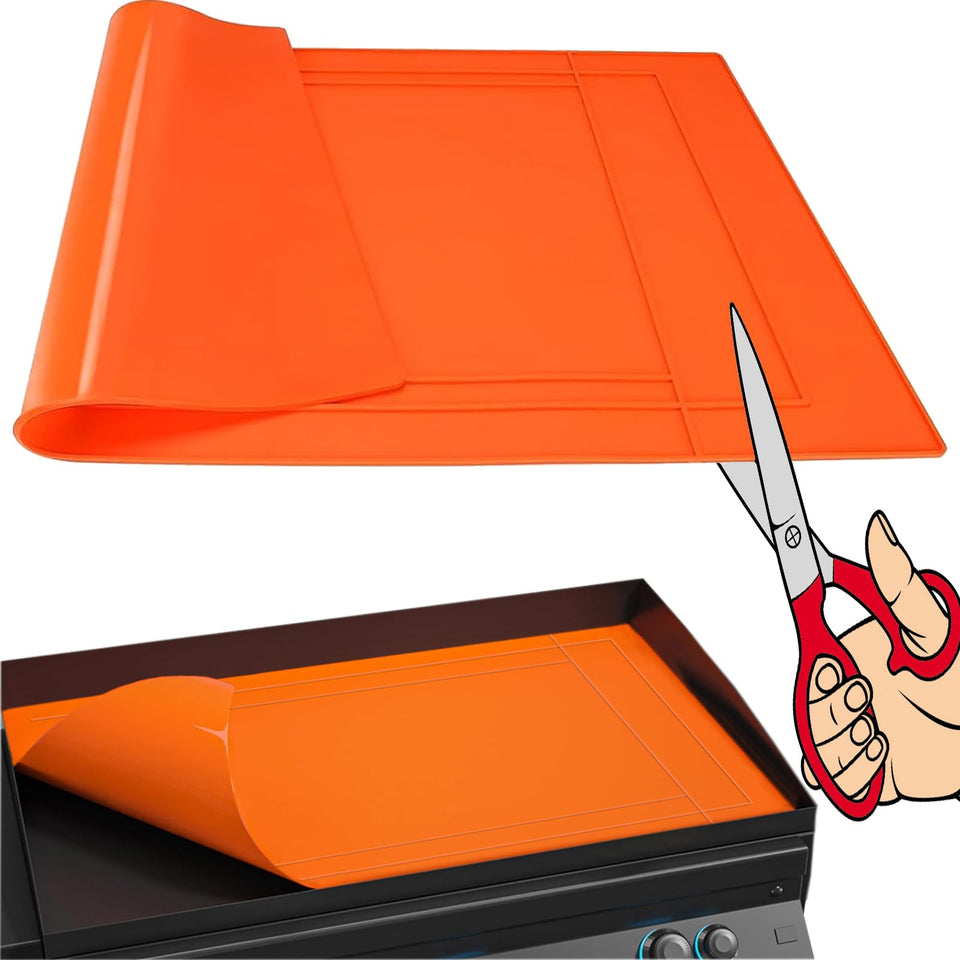 SEFONE Blackstone griddle cover with cuttable design protects 36-inch griddles from dust.