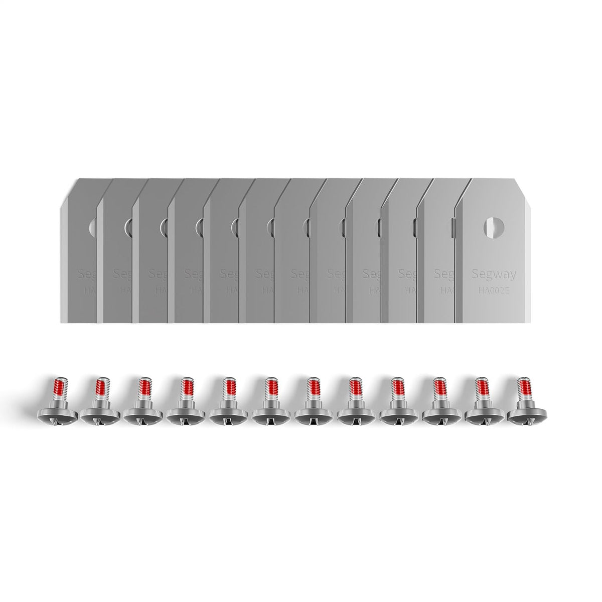 Segway Navimow Blade Assembly Plus 12-blades pack for extended mowing readiness and quick swaps.