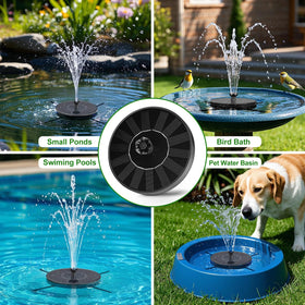 SEIRMEP outdoor fountain setup for patios gardens pools
