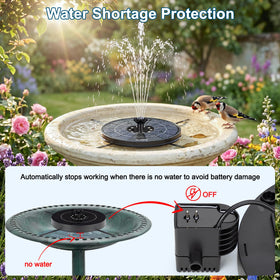 SEIRMEP LED-lit fountain at dusk enhancing night garden ambiance.