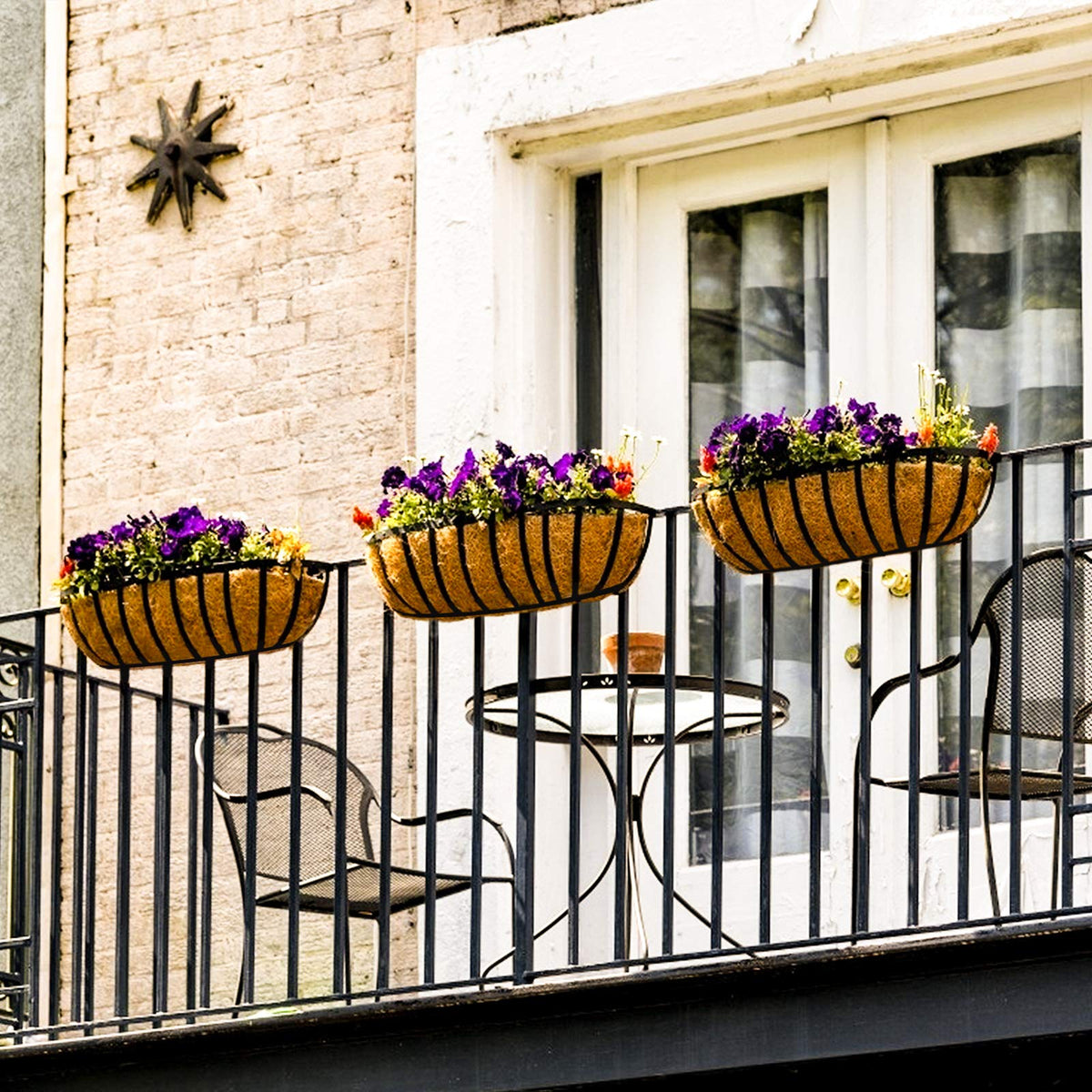 Sekcen planter coco liner for drainage and air flow