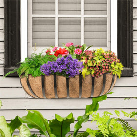Sekcen railing planter 4-pack for versatile outdoor décor
