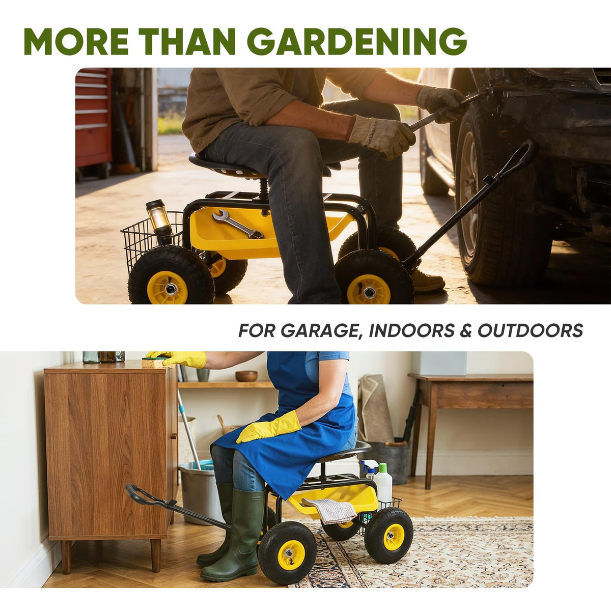 Sekey Garden Cart sturdy design with 440 lb capacity for demanding tasks