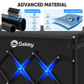 Sekey Wagon Cart ergonomic auto-rebound handle reduces strain during use