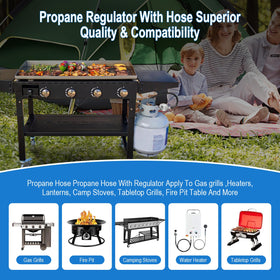 Sekvira compatible with Blackstone and Weber LP grills.