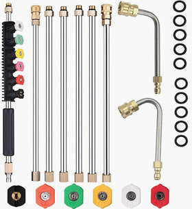 Selkie stainless steel 120-inch extension wand for high-pressure reach