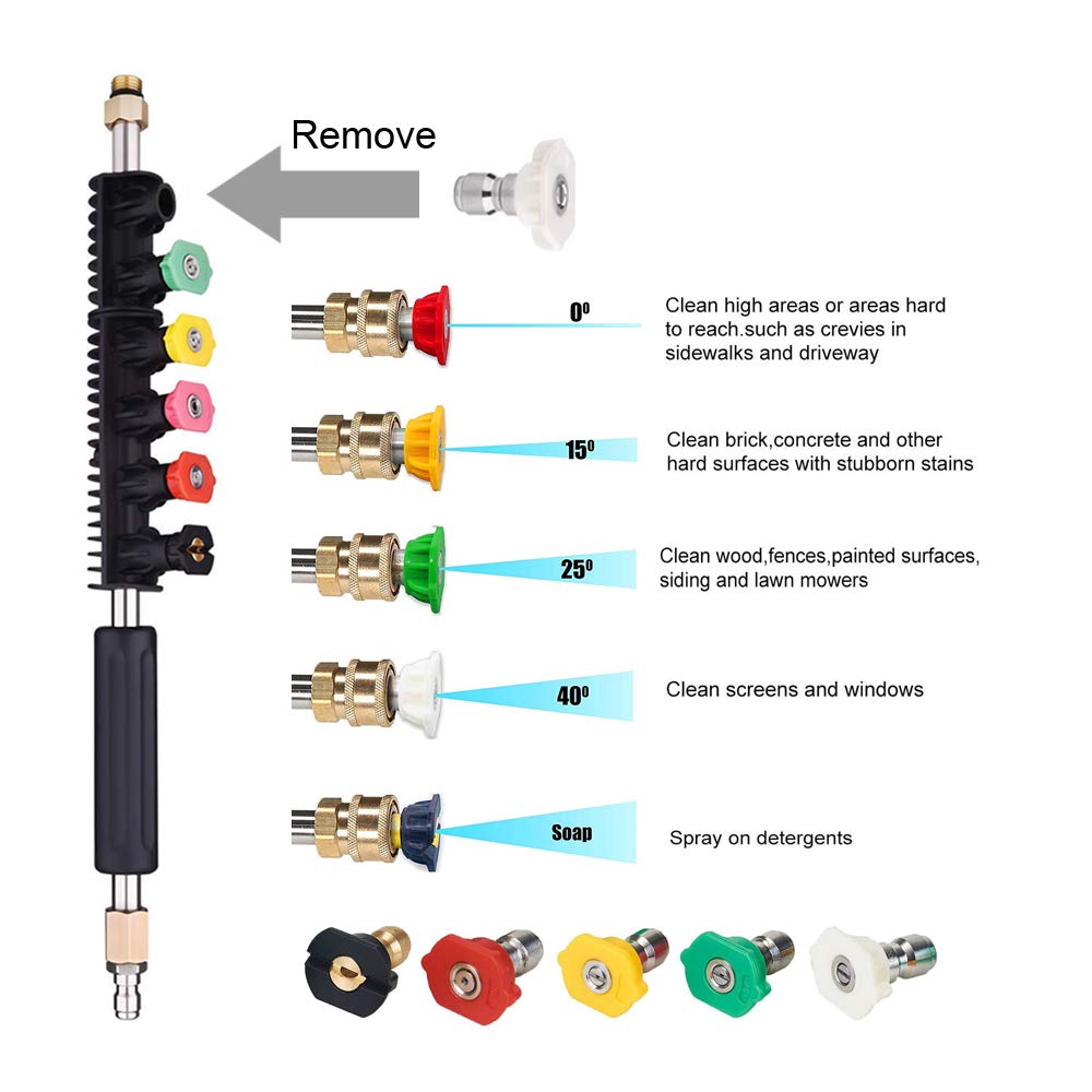 Selkie 30-degree curved rod extension for hard-to-reach areas
