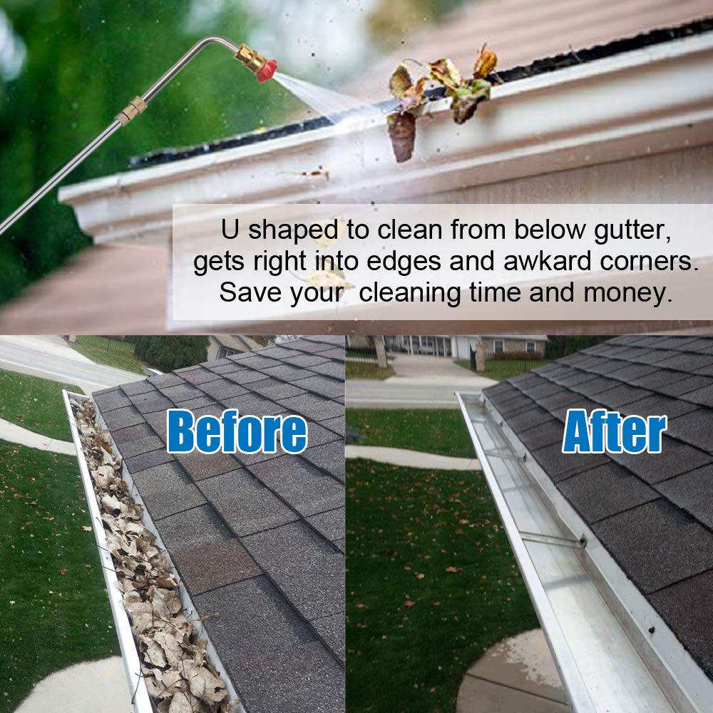 Selkie spray nozzle set with multiple angles for versatile cleaning.