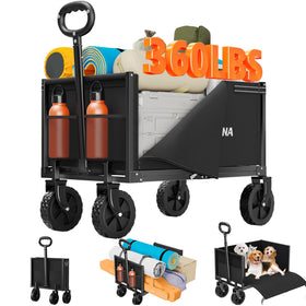 Semoprus YACONA foldable wagon compact for easy transport and storage