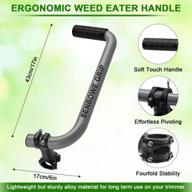 SENBOWE ergonomic design supports longer lawn care sessions