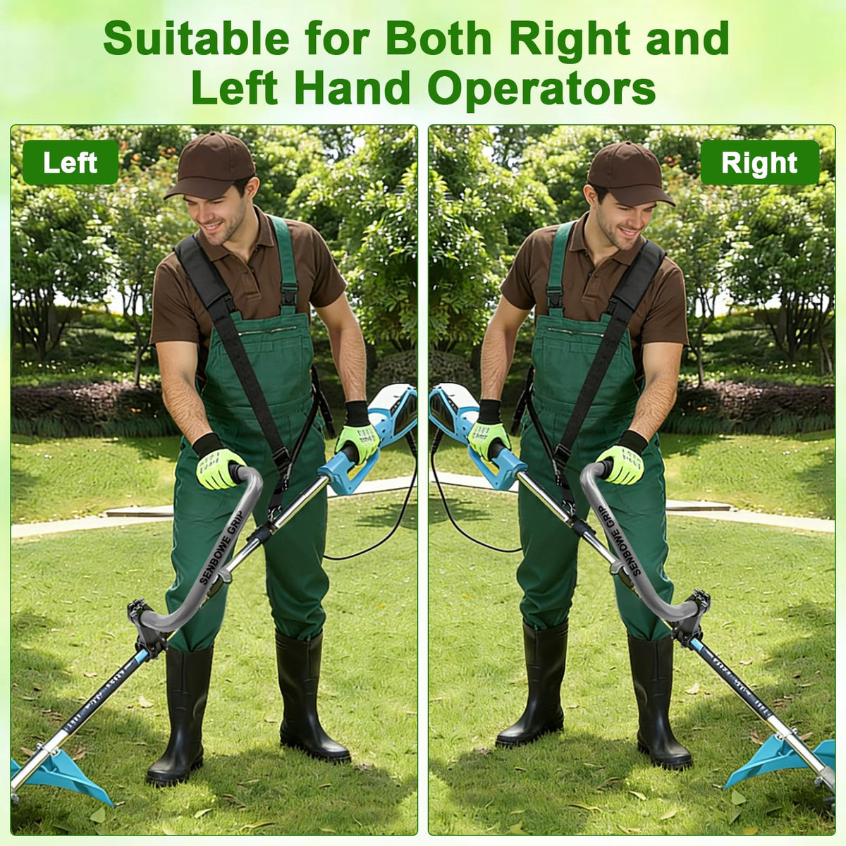 SENBOWE shoulder harness helps distribute weight across shoulders