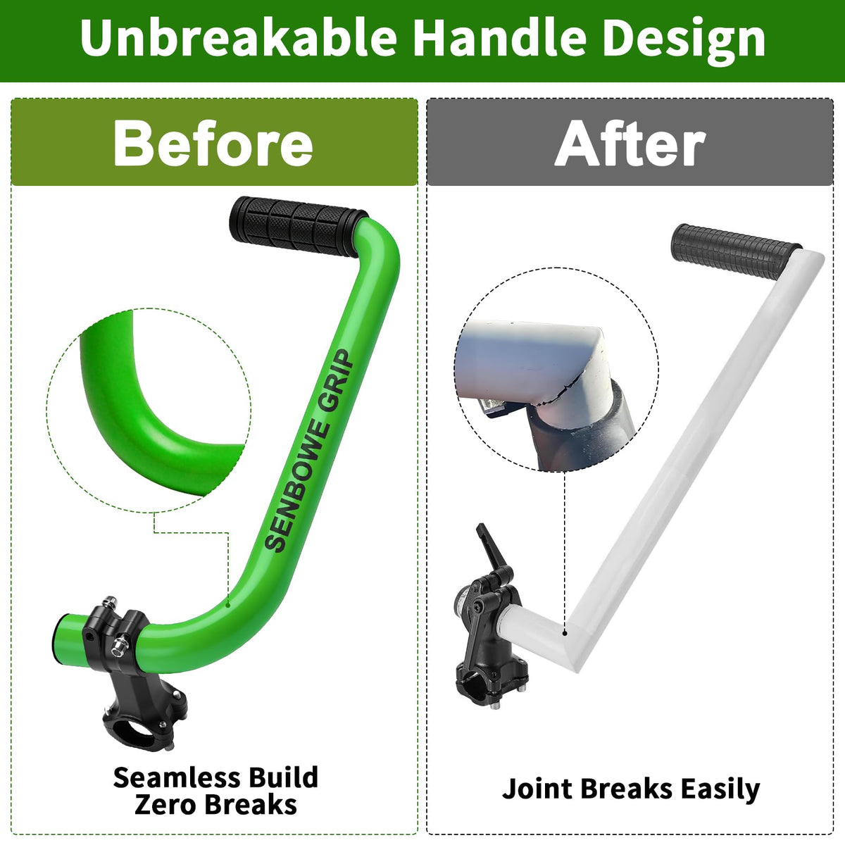 SENBOWE adjustable vise position for customized height