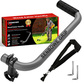 SENBOWE upgraded weed eater handle grip reduces hand fatigue during long mowing sessions