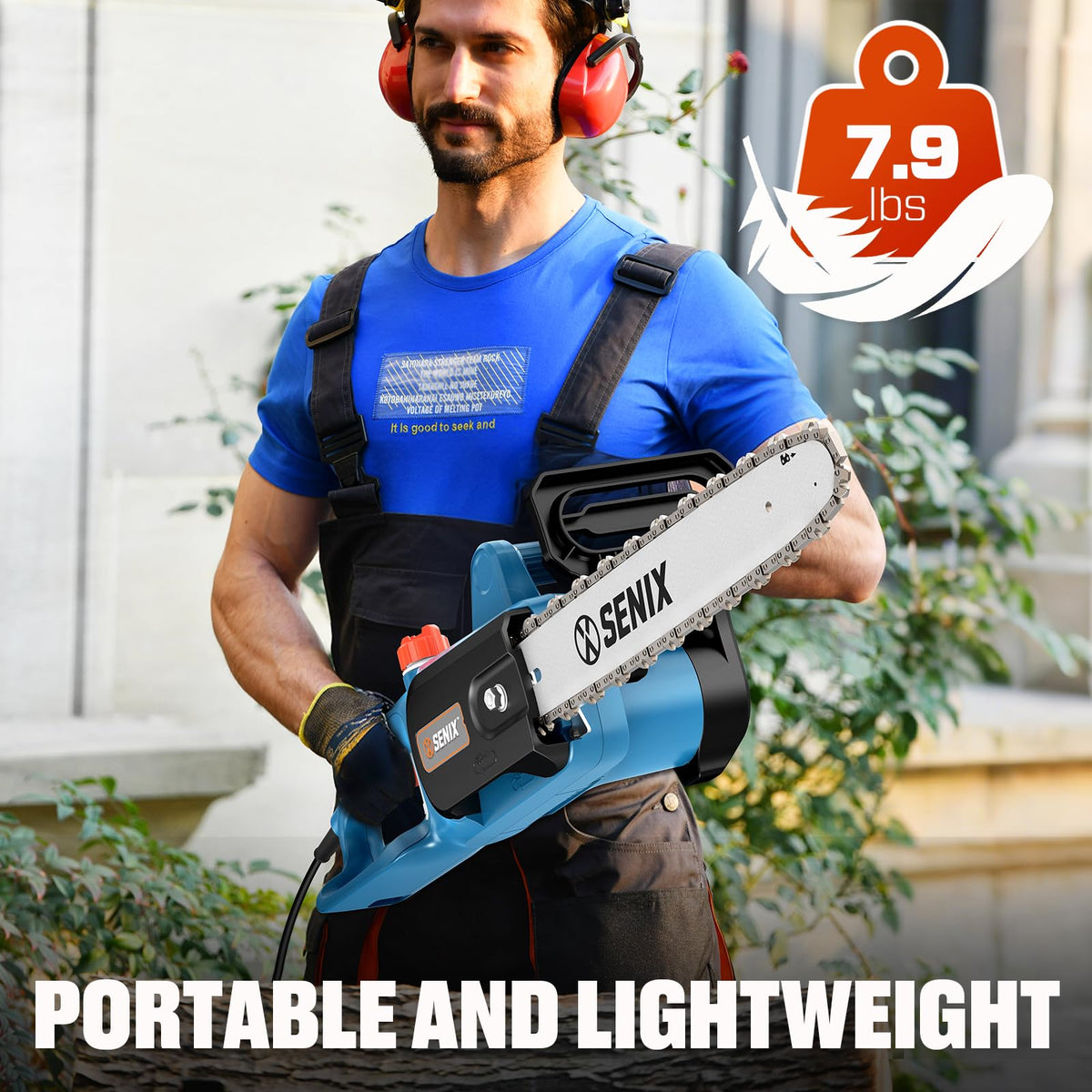 SENIX operates from a standard 120-volt outlet for continuous use.
