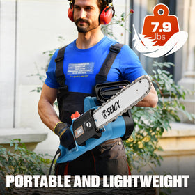 SENIX operates from a standard 120-volt outlet for continuous use.