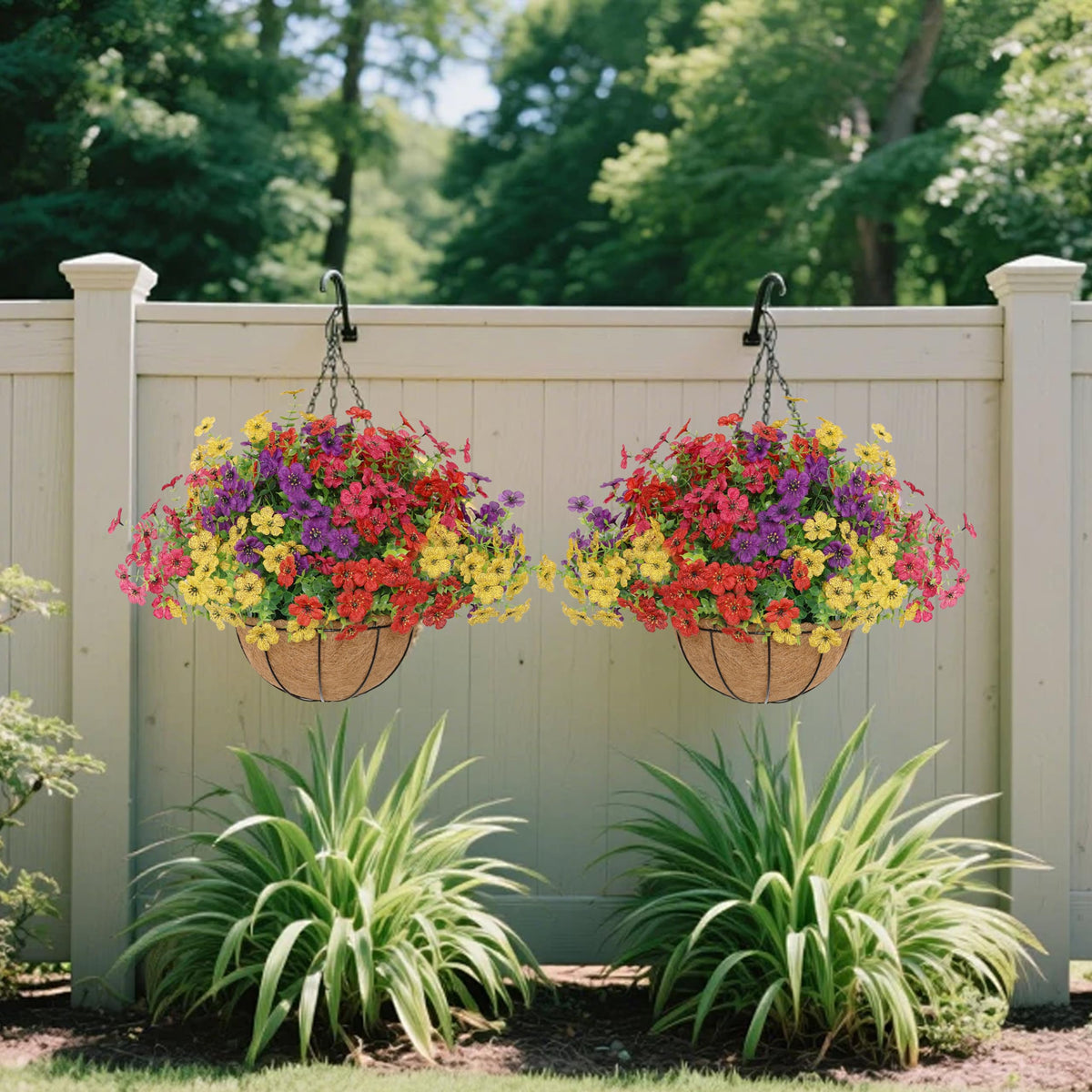 Senjie mixed-color wildflowers suit spring and summer decor.